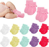 12 Pairs Baby Ruffle Ankle Socksturn Cuff Cotton Girls and Boys Non-Slip Warm Socks