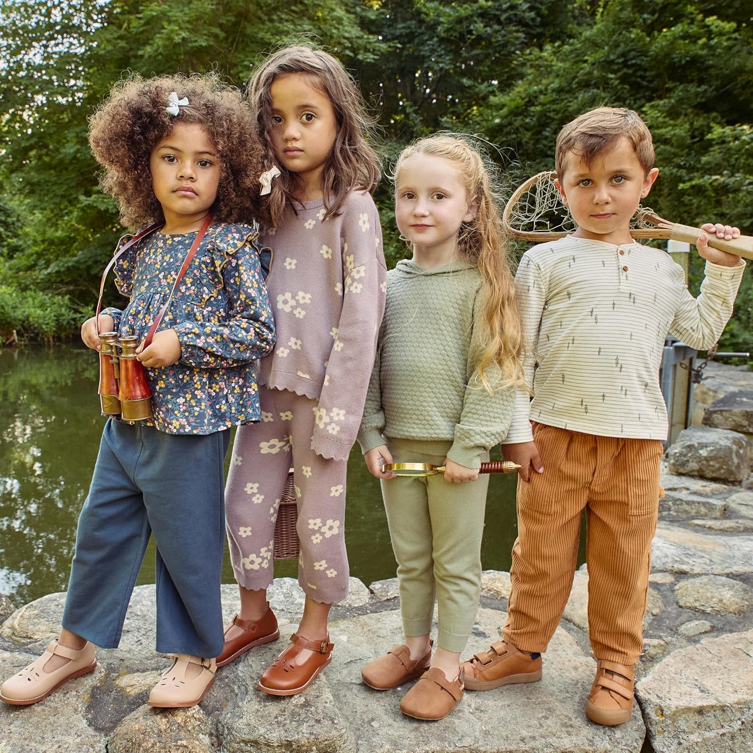 Boys' Baby and Toddler Henley Shirt with Corduroy Pant Set