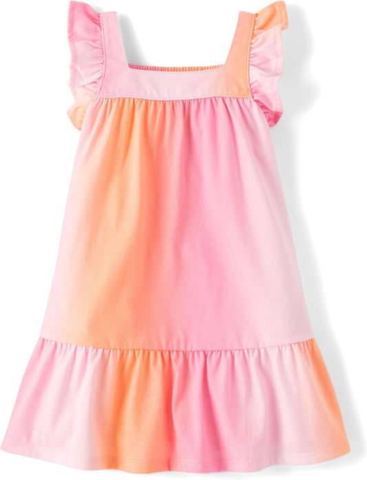 and Toddler Short Sleeve Casual Dresses