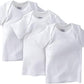 3-Pack Baby Neutral White Slip-On Shirt