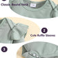 Baby Girl Clothes Newborn Infant Outfits Cute Summer Clothes Spring Romper Set+Hat+Headband