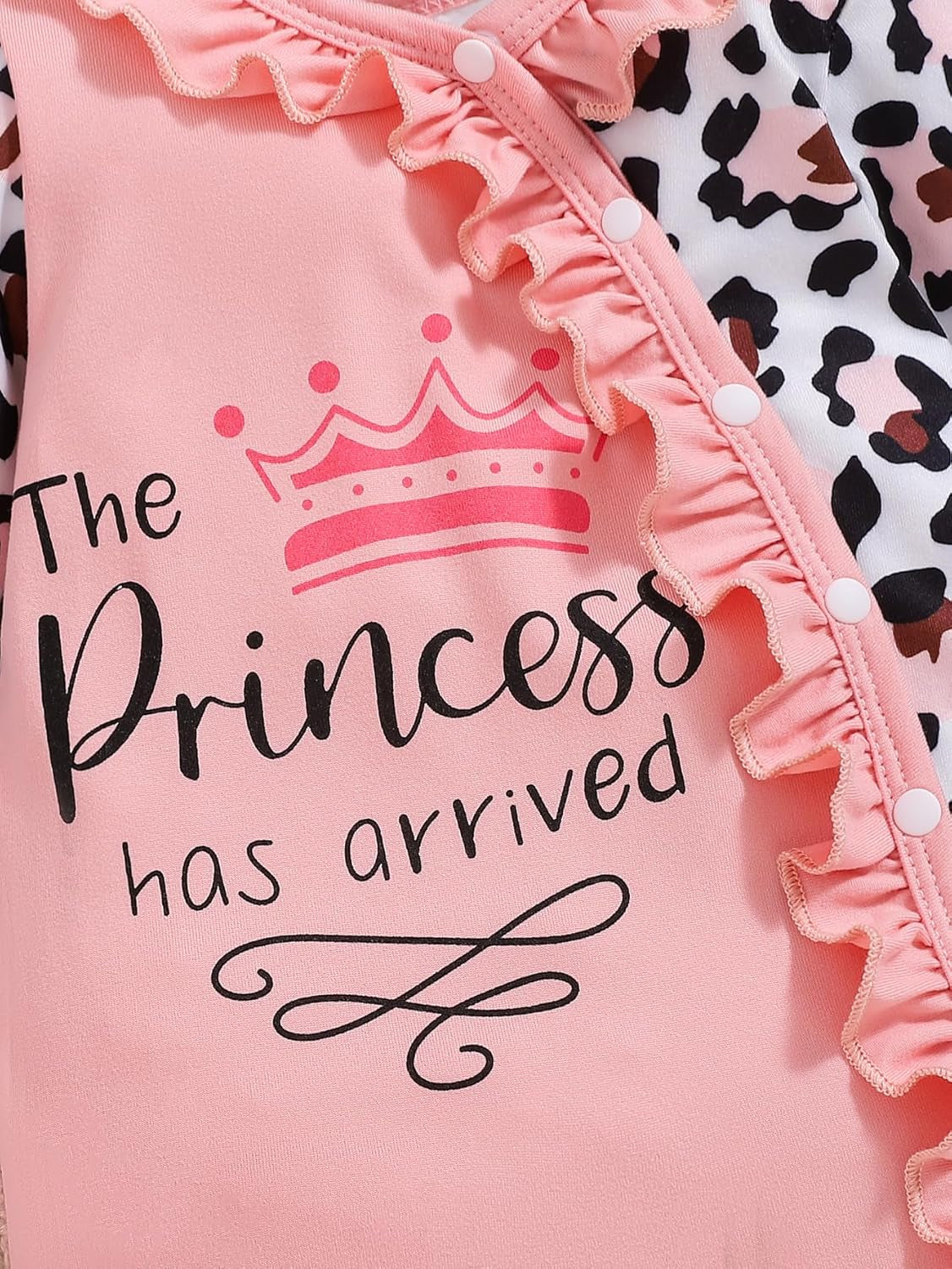 Preemie Newborn Baby Girl Clothes Infant Fall Winter Outfits Letter Floral One-Piece Romper+Jumpsuit