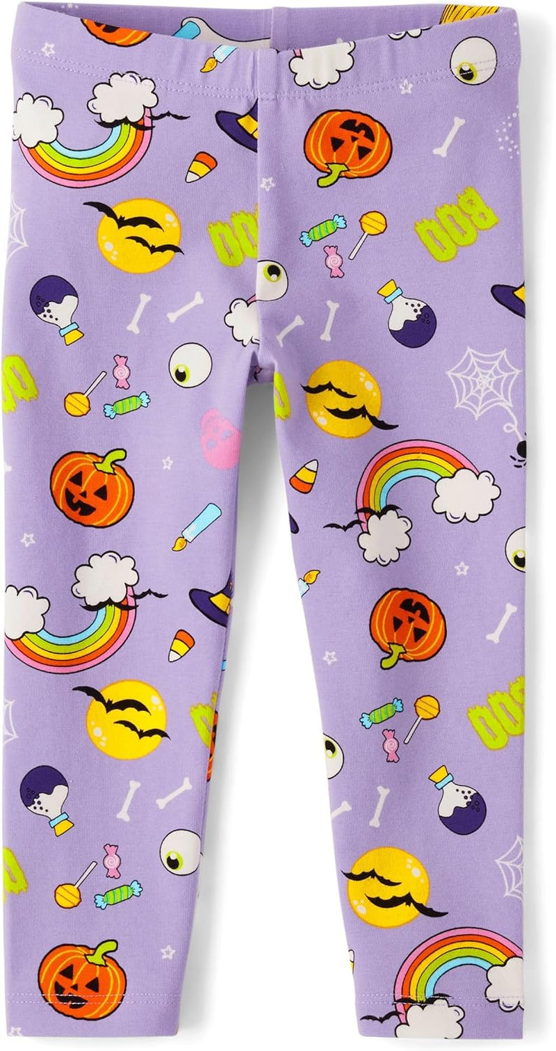 Girls' and Toddler Halloween Print Legging