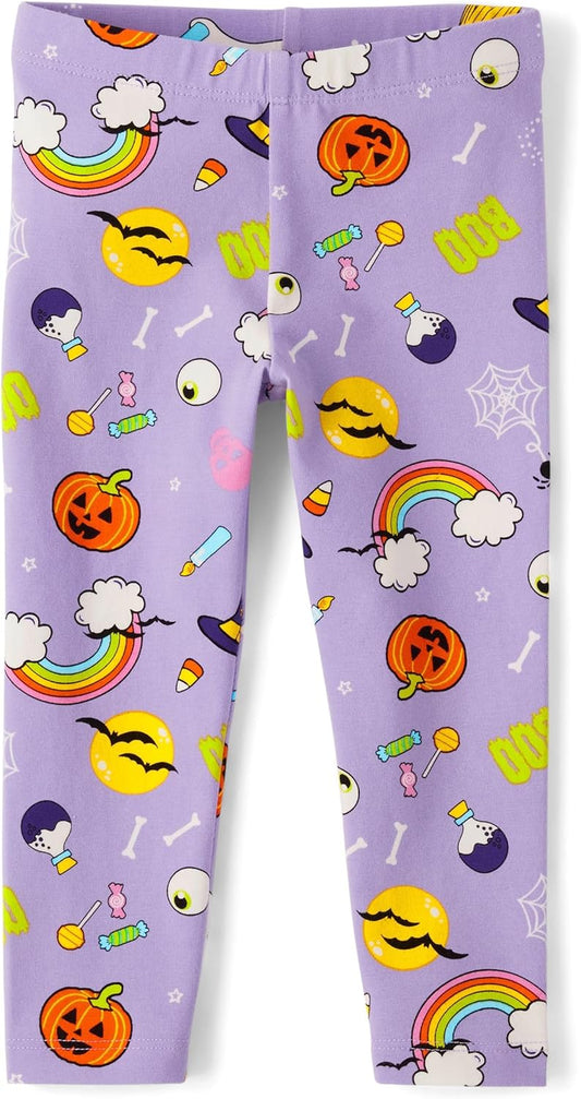 Girls' and Toddler Halloween Print Legging