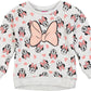 Minnie Mouse Fleece Sweatshirt and Leggings Outfit Set Infant to Big Kid Sizes (12 Months - 14-16)