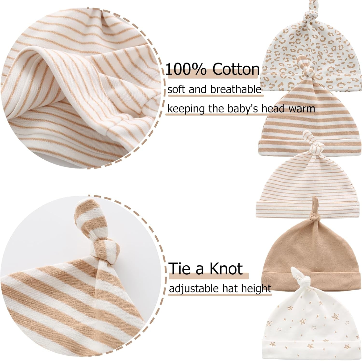 New Born Clothes Cotton Layette Gift Set Unisex Baby Outfit and Accessories Newborn Essentials Must Haves
