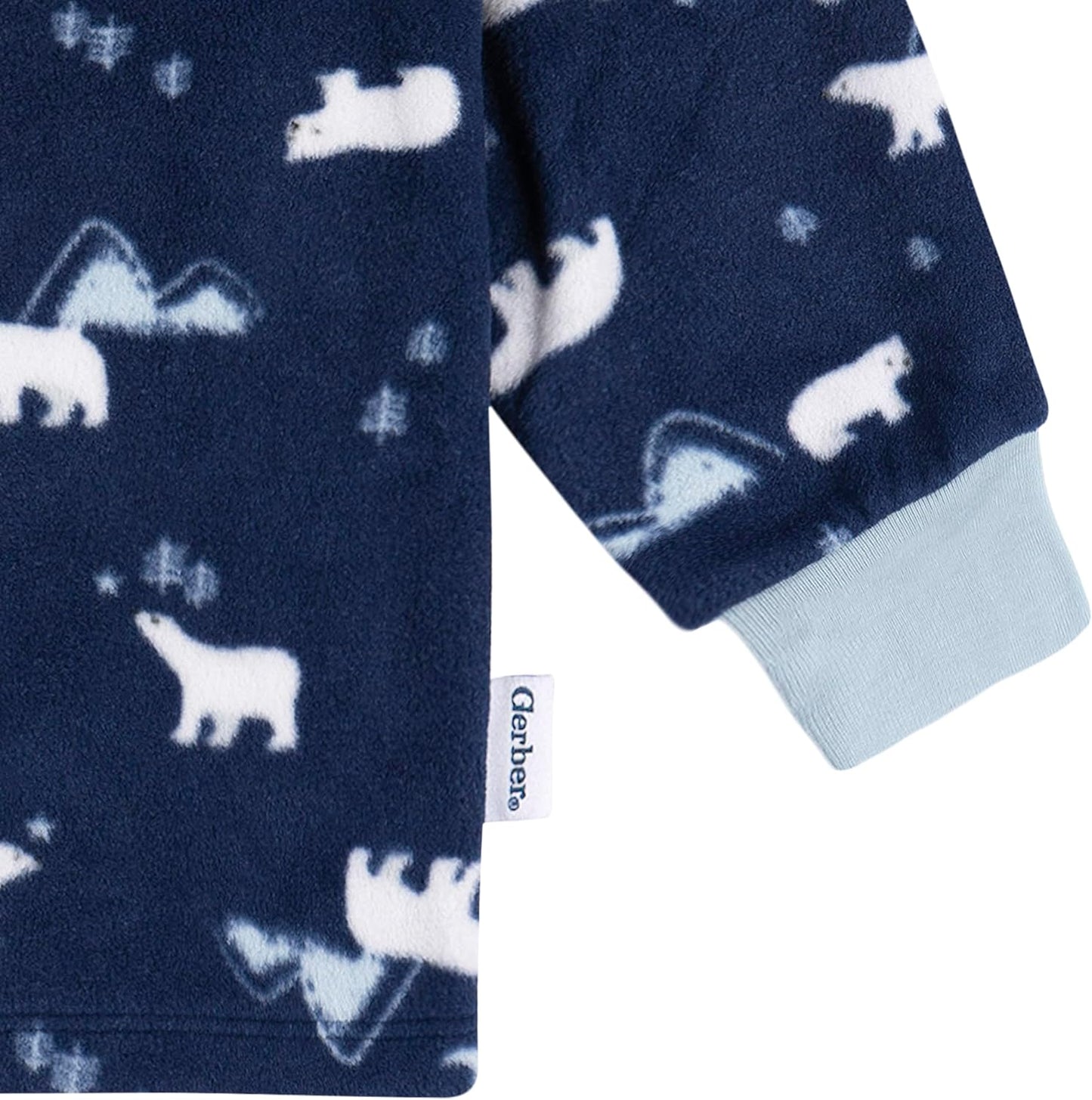 Baby Boys' 2-Piece Fleece Pajamas Pants Set