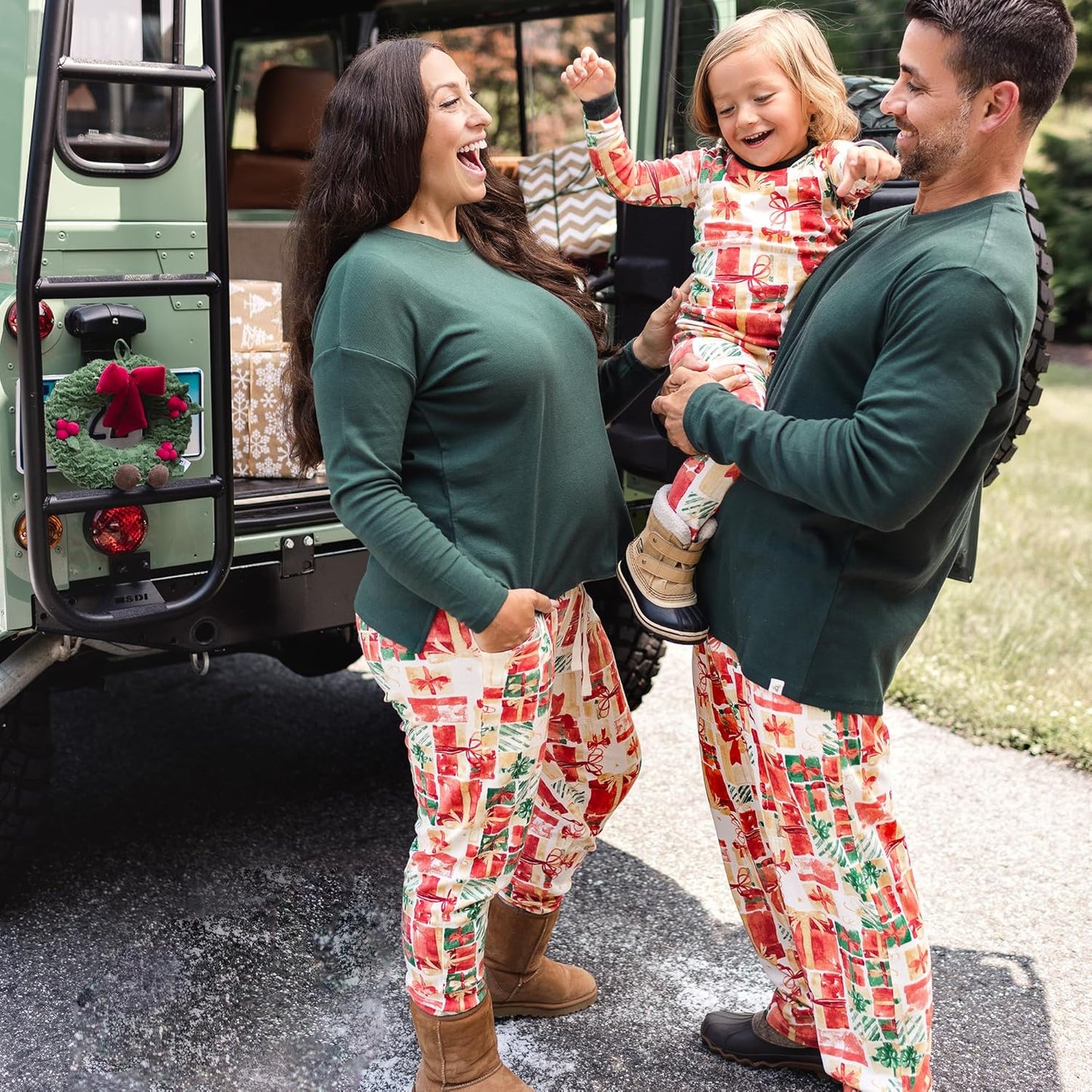 Baby Womens Family Jammies, Matching Holiday Pajamas, Organic Cotton Pjs