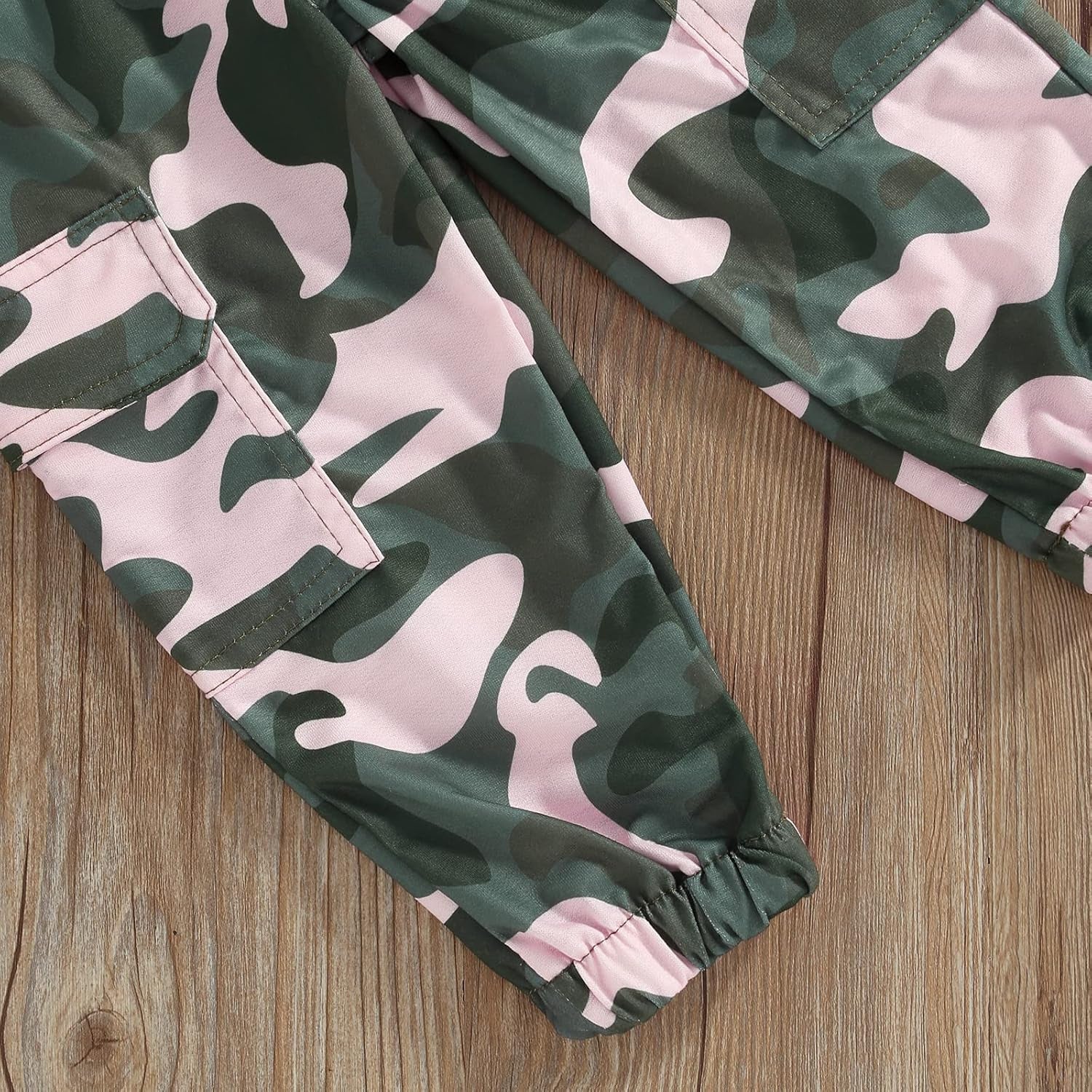 Toddler Girls Clothes 2T 3T 4T 5T Fall Outfits Baby Pullover Sweatshirt & Camouflage Pants Set Kids Winter Sweatsuit