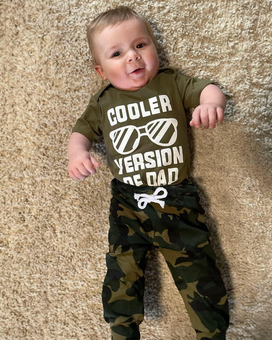 Newborn Baby Boy Clothes Outfits Letter Prined Romper Pants Set Infant Baby Boy Clothing 0 3 6 9 12 18 Months