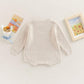 Baby Girl Boy Sweater Knit Oversized Pullover Sweatshirt Romper Onesie Warm Fall Winter Clothes Outfit Newborn