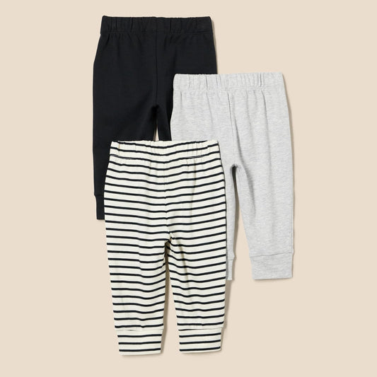 Unisex Toddlers and Babies' Cotton Pull-On Pants, Multipacks