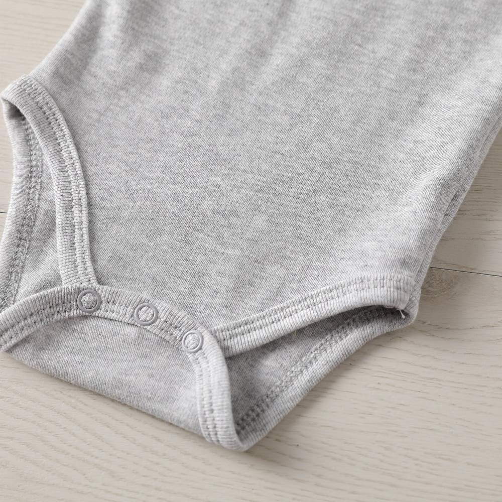 Crazy Aunt Baby Boy Clothes Unisex Funny Baby Girl Bodysuits Gray 0-3 Months