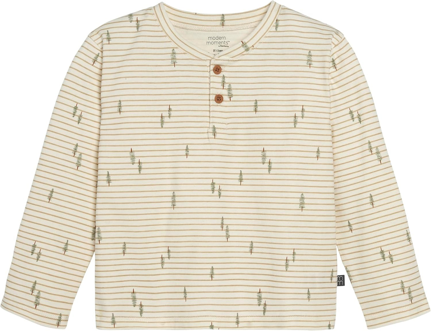 Boys' Baby and Toddler Henley Shirt with Corduroy Pant Set