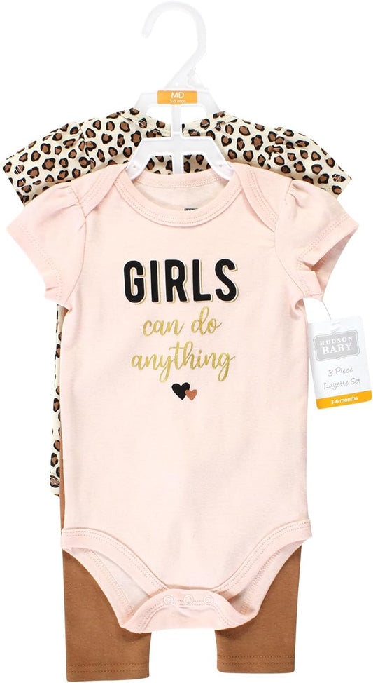 Unisex Cotton Bodysuit and Pant Set