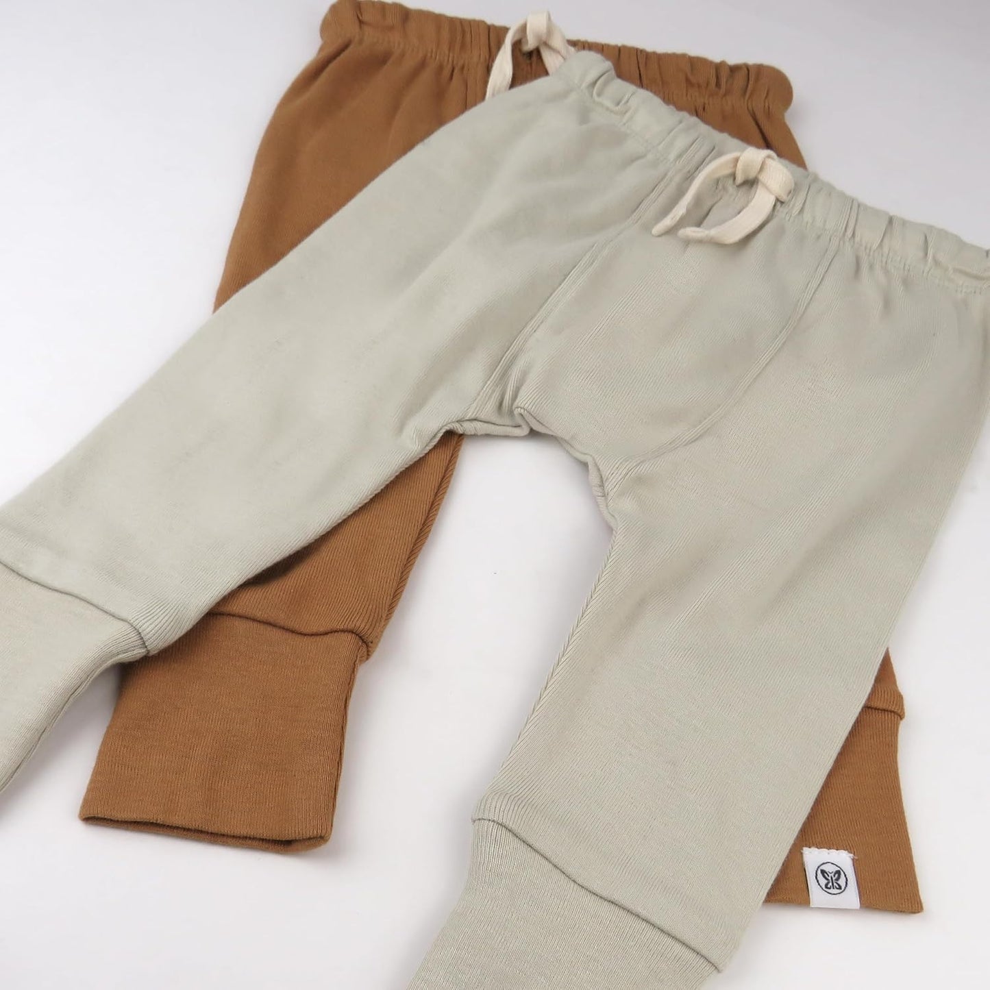 Multipack Honest Pants Joggers Pull on 100% Organic Cotton for Infant Baby and Toddler, Boys, Girls, Unisex