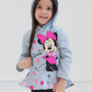Minnie Mouse Fleece Pullover Crossover Hoodie and Leggings Outfit Set Infant to Big Kid Sizes (12 Months - 14-16)