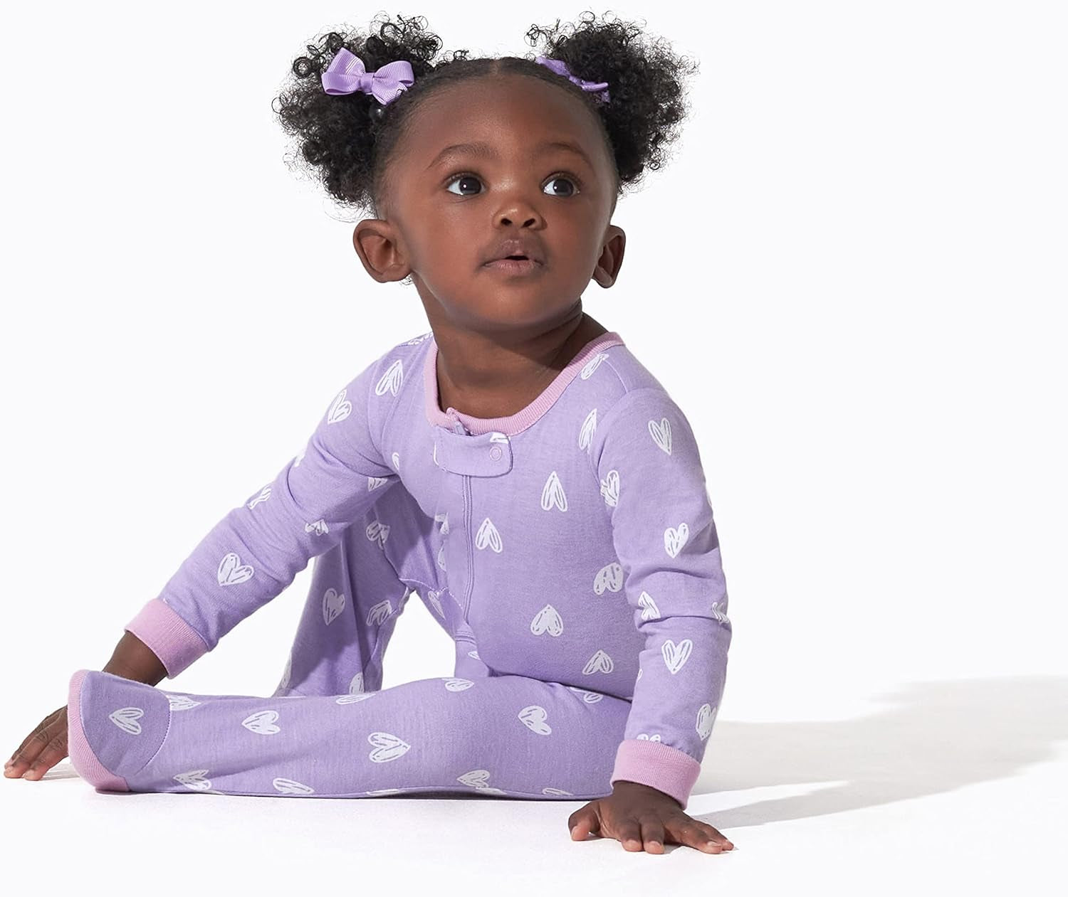 Baby-Girls 4-Pack Sleep 'N Play Footies Multi Pack