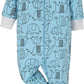 Baby Boys' 4-Pack Sleep 'N Play Footies