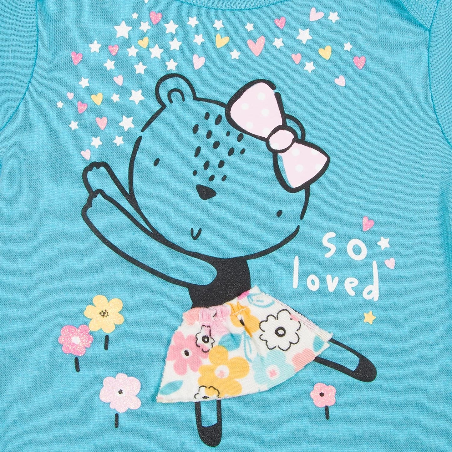Baby Girls' 5-Pack Long-Sleeve Onesies Bodysuit