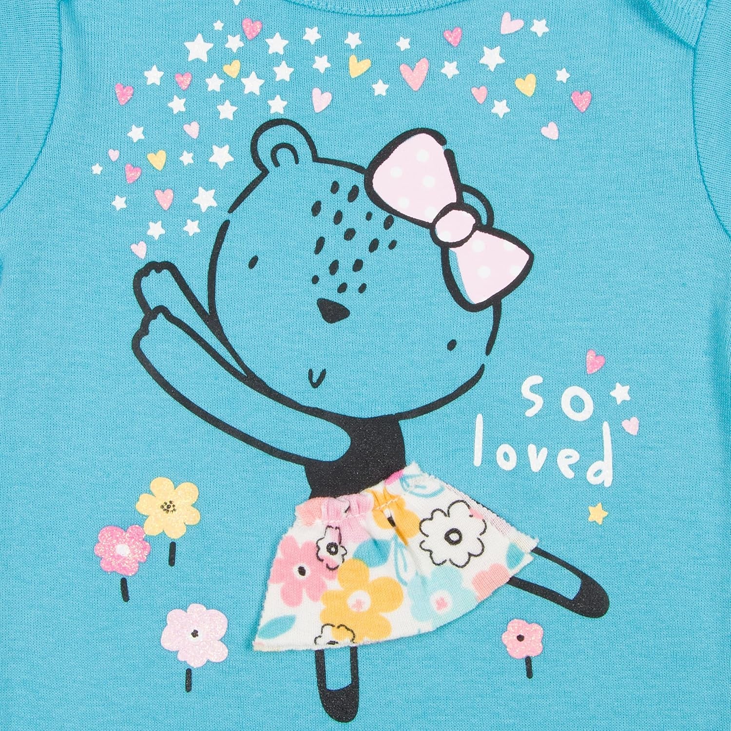 Baby Girls' 5-Pack Long-Sleeve Onesies Bodysuit