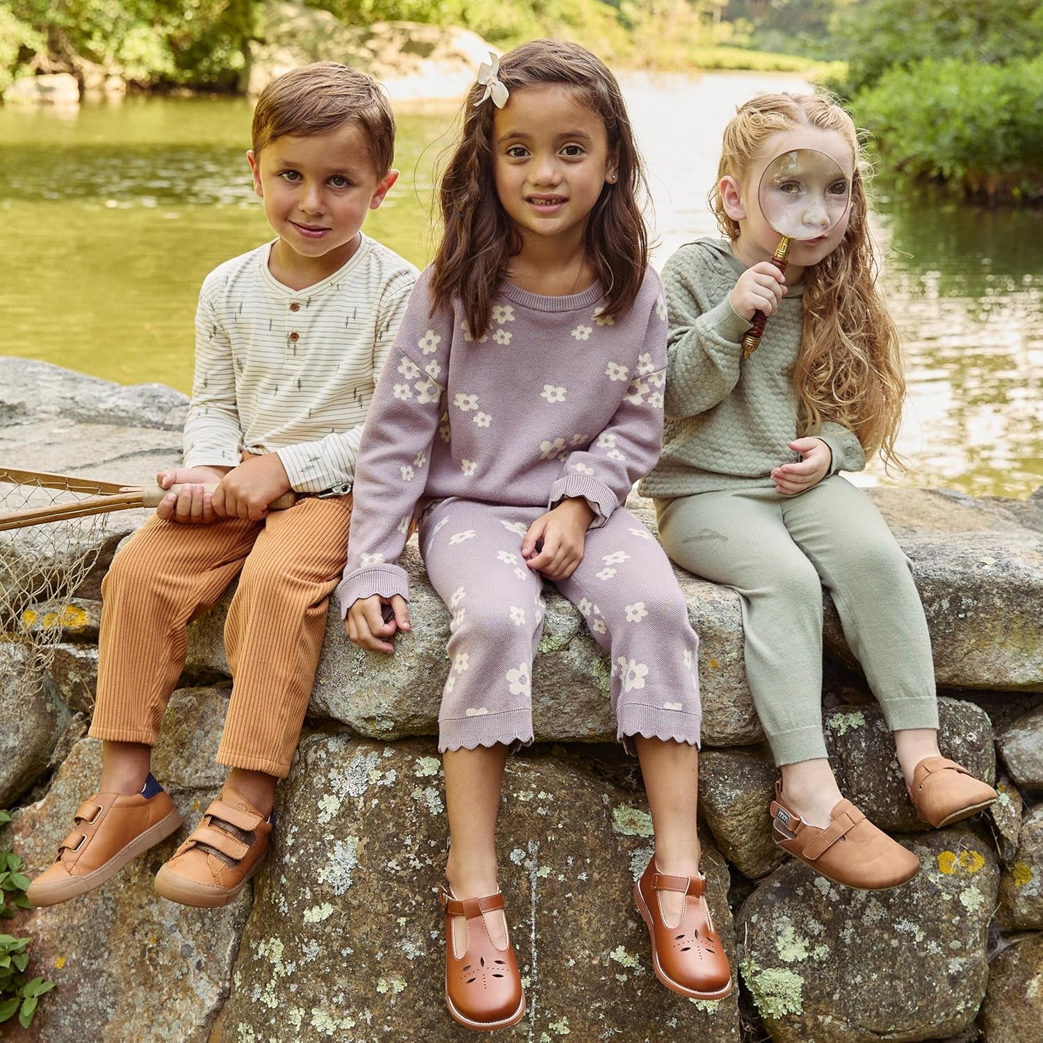 Boys' Baby and Toddler Henley Shirt with Corduroy Pant Set