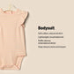 X Sofia Grainge Baby Girls' Embroidered Ruffle Bodysuit, Pack of 2
