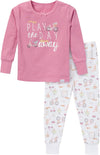Baby Girls' Toddler Snug Fit 2-Piece Pajama Set