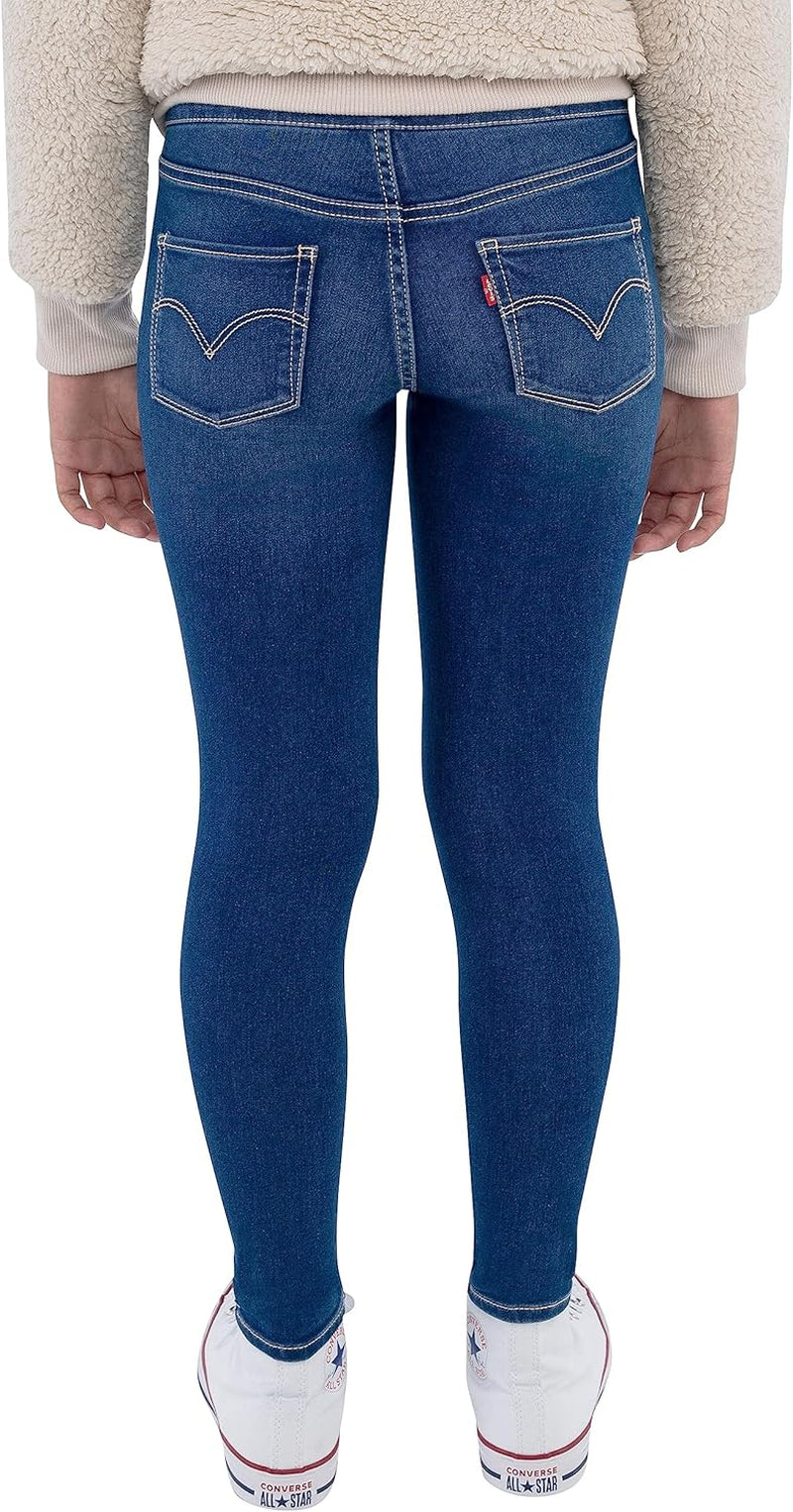 Girls' Skinny Fit Pull on Jeggings