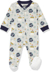 Disney | Marvel | Star Wars Unisex Babies' and Toddlers' Snug-Fit Cotton Footed Pajamas, Multipacks