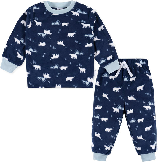 Baby Boys' 2-Piece Fleece Pajamas Pants Set