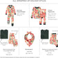 Baby Womens Family Jammies, Matching Holiday Pajamas, Organic Cotton Pjs