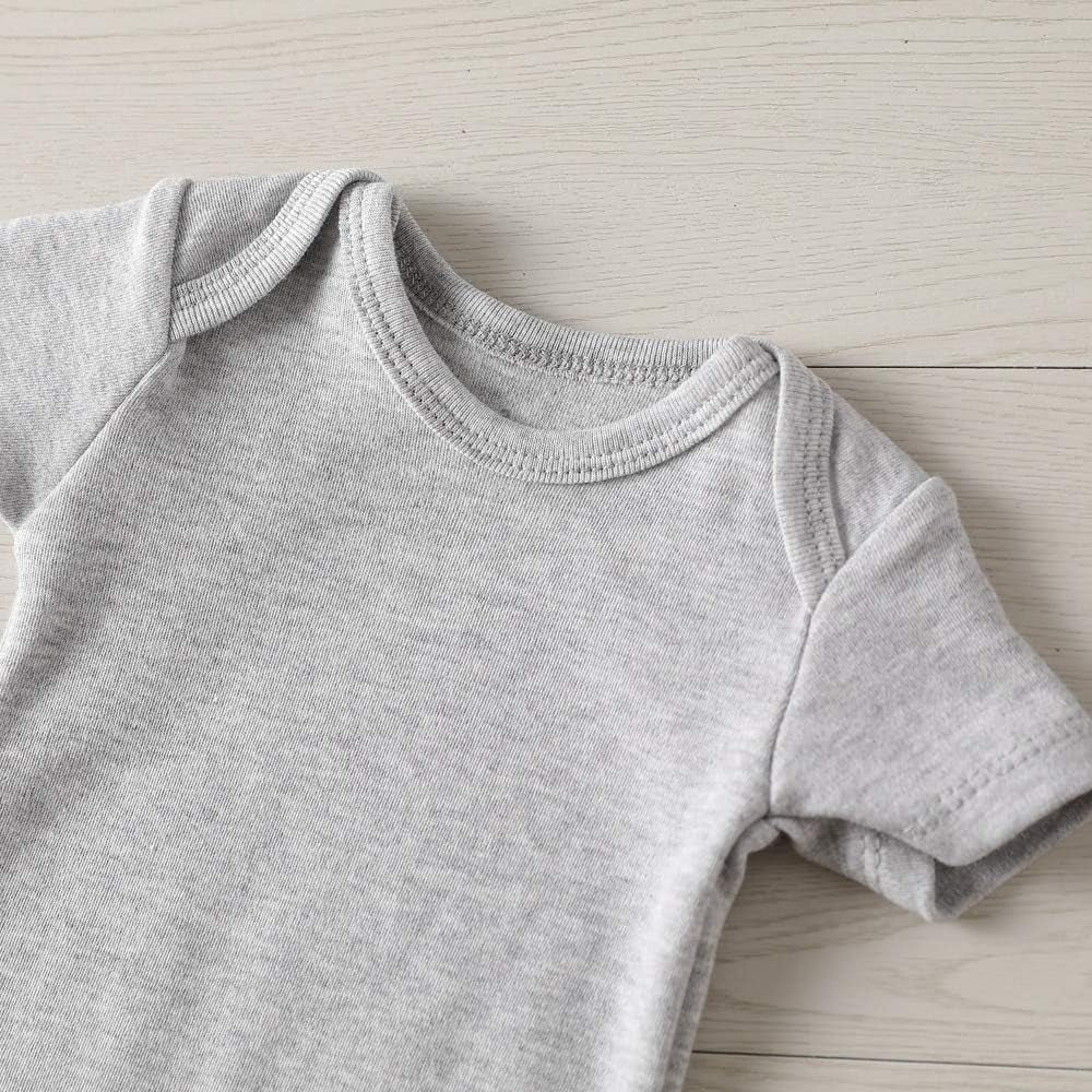 Crazy Aunt Baby Boy Clothes Unisex Funny Baby Girl Bodysuits Gray 0-3 Months