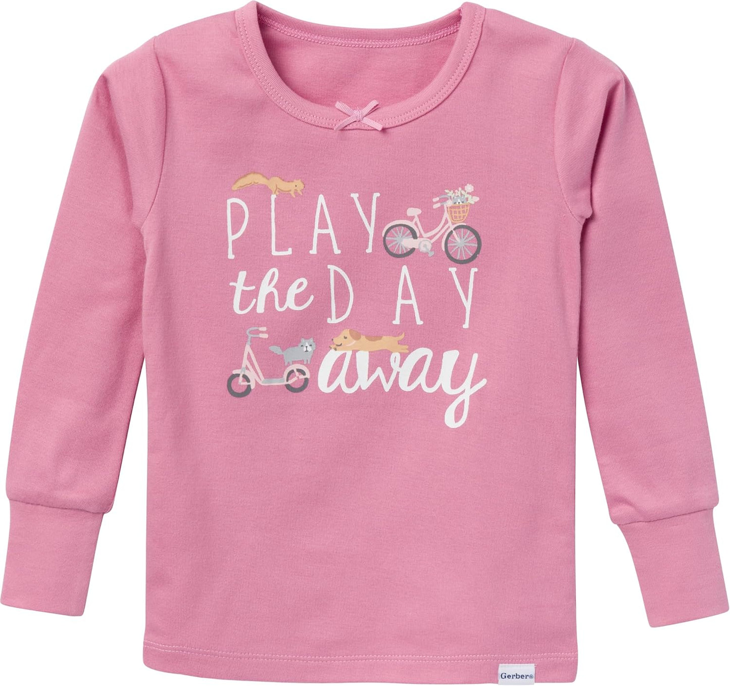 Baby Girls' Toddler Snug Fit 2-Piece Pajama Set