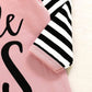 Newborn Baby Girl Little Sister Sleeper Gown Stripe Long Sleeve Nightgown Pajamas Gifts Stuff Essential Outfit