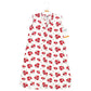 Unisex Baby Cotton Sleeveless Wearable Sleeping Bag, Sack, Blanket, Red Rose, 18-24 Months