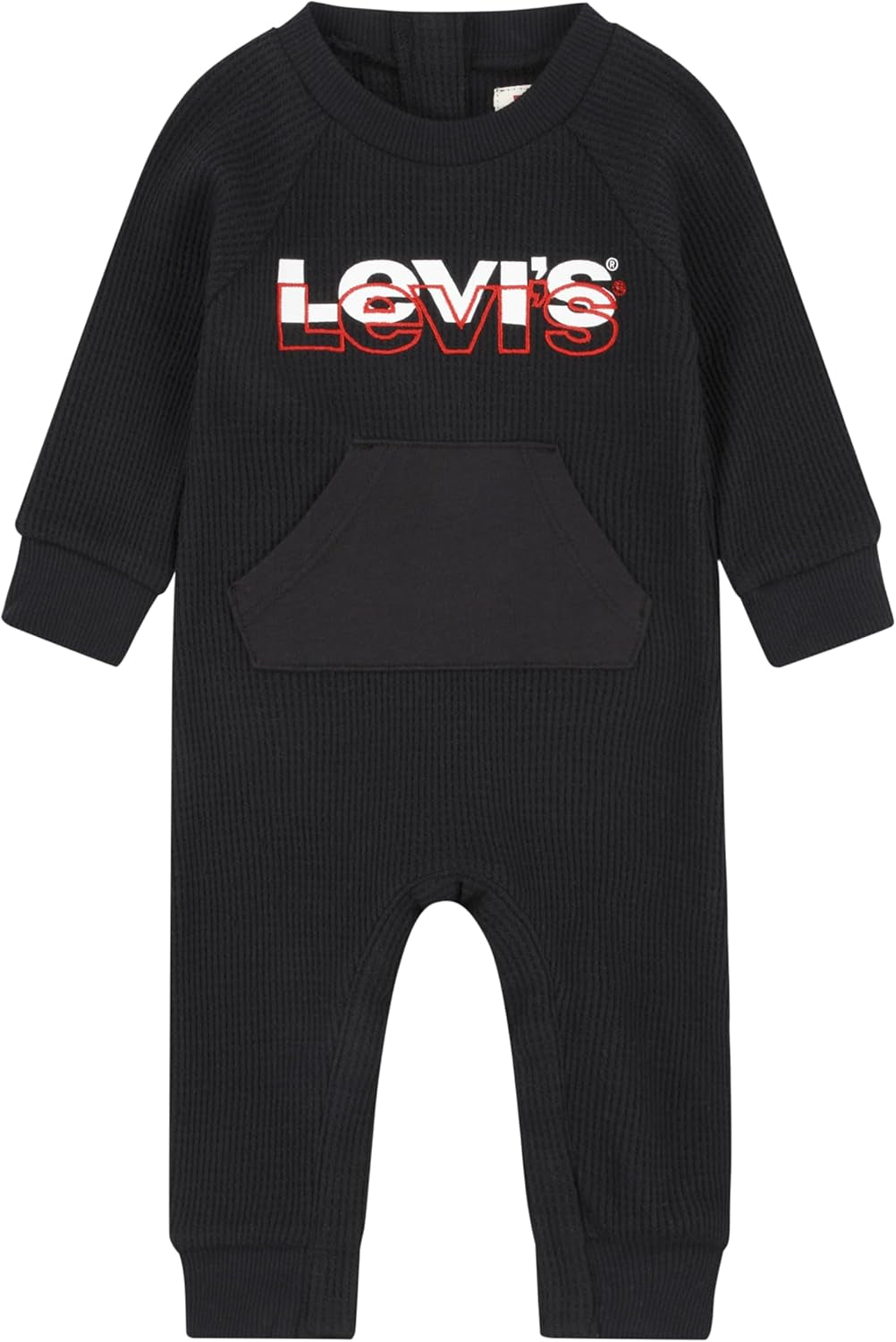 Unisex Baby Waffle Knit Coverall