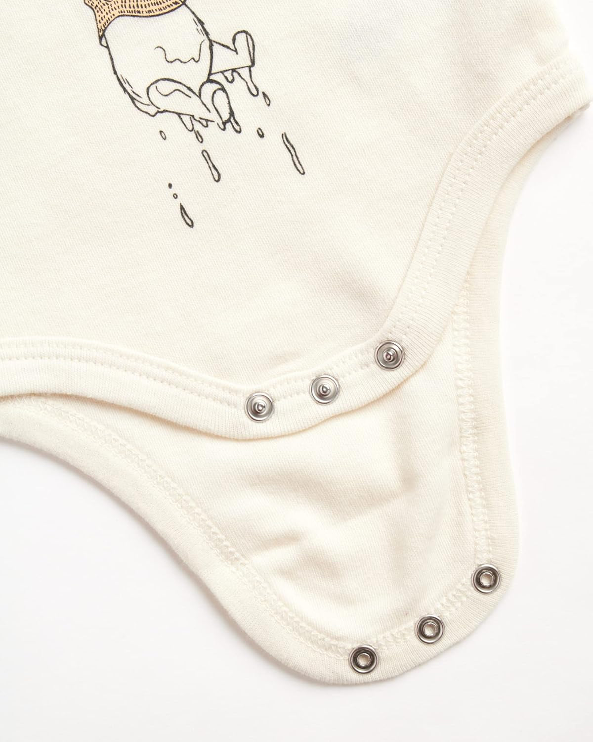 Newborn Baby Girl Boy Clothes - 7 Piece Mickey Mouse Winnie the Pooh Bib Onesie Overall Beanie Pants Gift Bag Gift Set