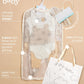 Newborn Baby Girl Boy Clothes - 7 Piece Mickey Mouse Winnie the Pooh Bib Onesie Overall Beanie Pants Gift Bag Gift Set