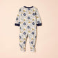 Disney | Marvel | Star Wars Unisex Babies' and Toddlers' Snug-Fit Cotton Footed Pajamas, Multipacks
