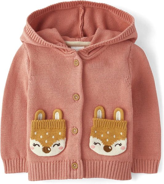 Baby and Newborn Button up Cardigan Sweater