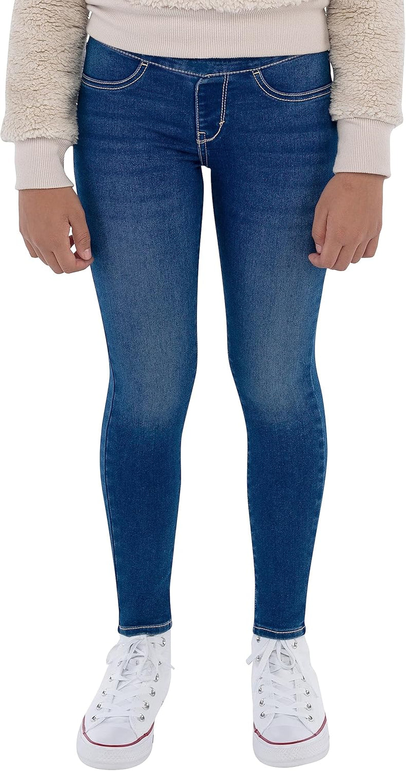 Girls' Skinny Fit Pull on Jeggings