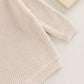 Baby Girl Boy Sweater Knit Oversized Pullover Sweatshirt Romper Onesie Warm Fall Winter Clothes Outfit Newborn