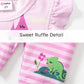 Minnie Mouse Frozen Princess Marvel Toddler Girls Clothes Long Sleeve Sweatshirt + Leggings 2Pcs Outfits Set 2-6Y