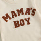 Newborn Baby Boy Clothes Mamas Boy Letters Embroidered Waffle Baby Sweatshirt Romper + Pants Sets Fall Winter Outfits