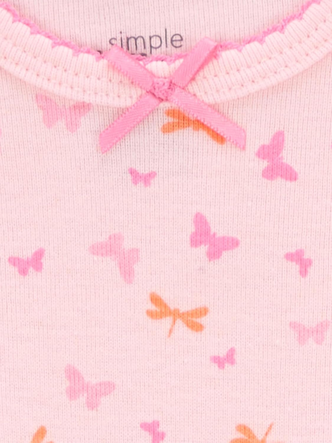 Baby Girls' Cotton Sleeper Gown, Pack of 3, Pink/Mint Green/White, Newborn