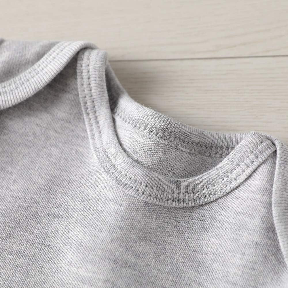 Crazy Aunt Baby Boy Clothes Unisex Funny Baby Girl Bodysuits Gray 0-3 Months