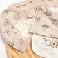Newborn Baby Girl Boy Clothes - 7 Piece Mickey Mouse Winnie the Pooh Bib Onesie Overall Beanie Pants Gift Bag Gift Set