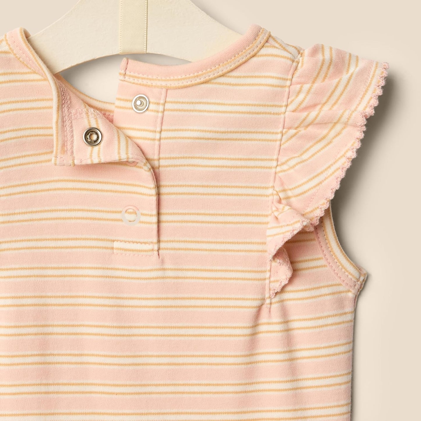 X Sofia Grainge Baby Girls' Embroidered Ruffle Bodysuit, Pack of 2