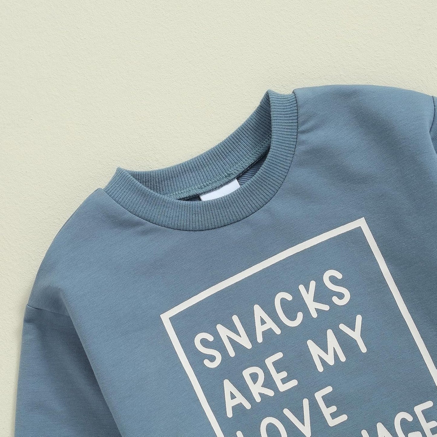 Infant Baby Boy Fall Clothes Set Funny Letter Sweatshirt Pant Outfit Toddler Winter Clothes 6 12 18 Months 2T 3T